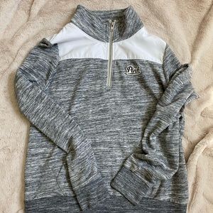 VS / Pink Quarter Zip Up